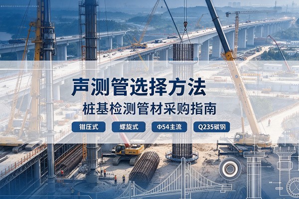 丰城声测管选型标准